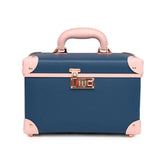 Vanity case rigide corail vue de face – Vanity Case Rigide Éléganté | Sogaïa
