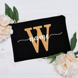 Personalized lavender first name pouch, front view – Personalized First Name Pouch | Sogaïa