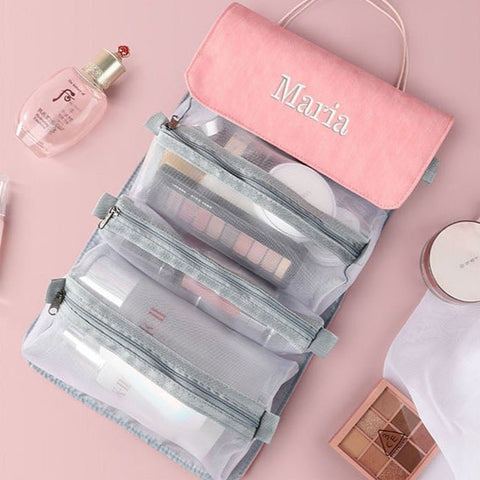 Trousse de maquillage personnalisable vue de face – Trousse de Maquillage Personnalisable | Sogaïa