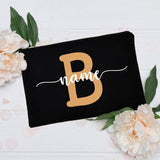 Personalized pink first name pouch, front view – Personalized First Name Pouch | Sogaïa