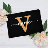 Personalized mint first name pouch, front view – Personalized First Name Pouch | Sogaïa