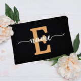 Personalized purple first name pouch, front view – Personalized First Name Pouch | Sogaïa