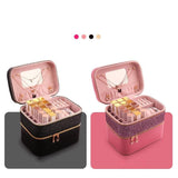 Vanity rangement maquillage argent vue de face – Vanity pour Rangement de Maquillage | Sogaïa