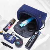 Trousse de toilette personnalisée noir vue de face – Trousse de Toilette Personnalisée | Sogaïa