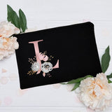 Personalized turquoise pouch front view – Personalized pouch | Sogaïa