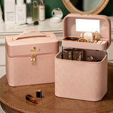 Vanity case rigide pour maquillage ouvert – Vanity Case Rigide pour Maquillage KreyKrey™ | Sogaïa