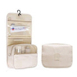 Trousse de toilette homme avec crochet bordeaux vue de face – Trousse de Toilette Homme avec Crochet Travel™ | Sogaïa