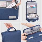 Trousse personnalisée à suspendre bleu marine vue de face – Trousse Personnalisée à Suspendre | Sogaïa