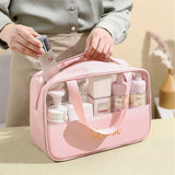 Trousse de toilette personnalisée vue de face – Trousse de Toilette Personnalisée Imperméable | Sogaïa