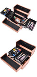 Mallette de Maquillage Rose Gold