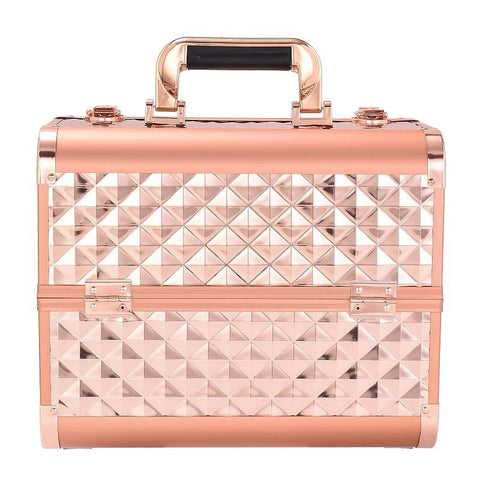 Malette Maquillage Rose Gold avec Tablette