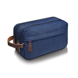 Trousse de toilette homme personnalisée 2 compartiments rose vue de face – Trousse de Toilette Homme Personnalisée à 2 Compartiments | Sogaïa