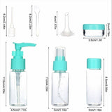 Trousse de toilette transparente avion contenu – Trousse de Toilette Transparente pour Avion | Sogaïa