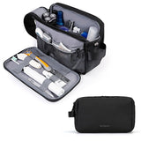 Trousse de Toilette Double Fermeture Noir