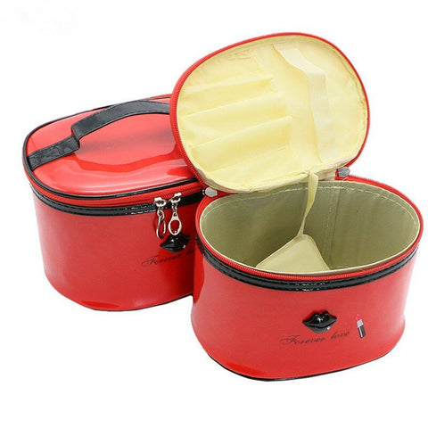 Trousse de toilette vernis vue de profil – Trousse de Toilette Vernis | Sogaïa