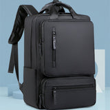 Sac à dos 40x30x15 noir vue de face – Sac à Dos 40x30x15 | Sogaïa