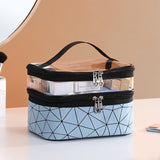 Vanity trousse de toilette bleu vue de face – Vanity Trousse de Toilette | Sogaïa