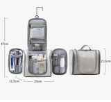 Trousse de toilette familiale orange vue de face – Trousse de Toilette Familiale Travelsky™ | Sogaïa