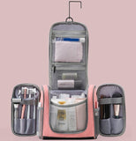 Trousse de toilette familiale vue de profil – Trousse de Toilette Familiale Travelsky™ | Sogaïa