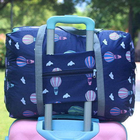Cabas voyage trousse de toilette femme vue de face – Cabas Voyage Trousse de Toilette pour Femme | Sogaïa