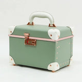 Vanity Case Rigide Vert Pastel