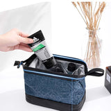 Original men's toiletry bag seen in profile – Original Men's Toiletry Bag | Sogaïa