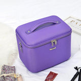 Vanity case souple mauve vue de face – Vanity Case Souple | Sogaïa