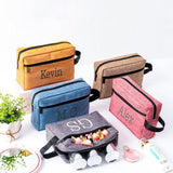 Trousse tissu personnalisée ouverte – Trousse Tissu Personnalisée | Sogaïa