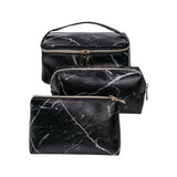 Trousse marbre noir vue de profil – Trousse Marbre | Sogaïa