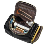 Trousse de toilette avec rangement corail vue de face – Trousse de Toilette avec Rangement | Sogaïa