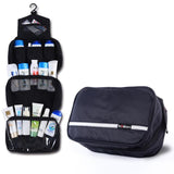 Trousse de Toilette Homme Dépliante Noir