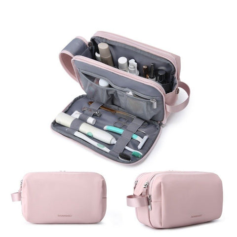 Trousse de Toilette Double Fermeture