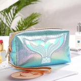 Trousse de maquillage sirène détail fermeture – Trousse de Maquillage Sirène | Sogaïa