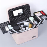 Vanity makeup organizer rose vue de face – Vanity Makeup Organizer Kaxi™ | Sogaïa