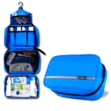 Trousse de Toilette Homme Dépliante Bleu