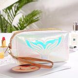 Trousse de maquillage sirène bleu vue de face – Trousse de Maquillage Sirène | Sogaïa