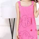 Absorbent bath robe