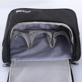 Trousse de toilette femme avec crochet kaki vue de face – Trousse de Toilette pour Femme avec Crochet Travel Bag™ | Sogaïa