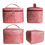 Vanity case souple femme noir vue de face – Vanity Case Souple Femme | Sogaïa