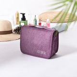 Trousse de toilette de voyage à suspendre ouverte – Trousse de Toilette de Voyage à Suspendre | Sogaïa