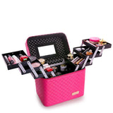 Makeup vanity box tablettes détail – Makeup Vanity Box Heavenly Lanléo™ | Sogaïa