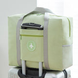 Sac de voyage pliable grande capacité détail fermeture – Sac de Voyage Pliable de Grande Capacité | Sogaïa
