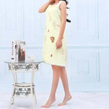 Absorbent bath robe