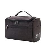 Trousse de toilette pour voyage gris vue de face – Trousse de Toilette pour Voyage | Sogaïa