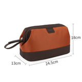 Large opening toiletry bag in profile – Toiletry bag with large opening | Sogaïa