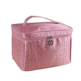 Vanity case souple femme bleu vue de face – Vanity Case Souple Femme | Sogaïa