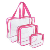 Dimensões da bolsa de higiene de viagem transparente - Bolsa de higiene de viagem transparente | Sogaia