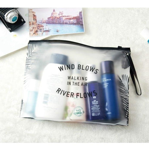 Trousse de toilette Translucide