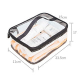 Trousse de voyage transparente dimensions – Trousse de Voyage Transparente | Sogaïa