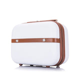 Vanity rigide femme blanc vue de face – Vanity Rigide pour Femme | Sogaïa